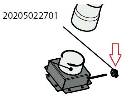 Елемент запобіжного клапану пальника (DM30) - 20205022701